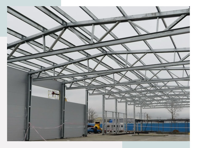 Строительство складов в Краснотурьинск от 638 руб. за м²