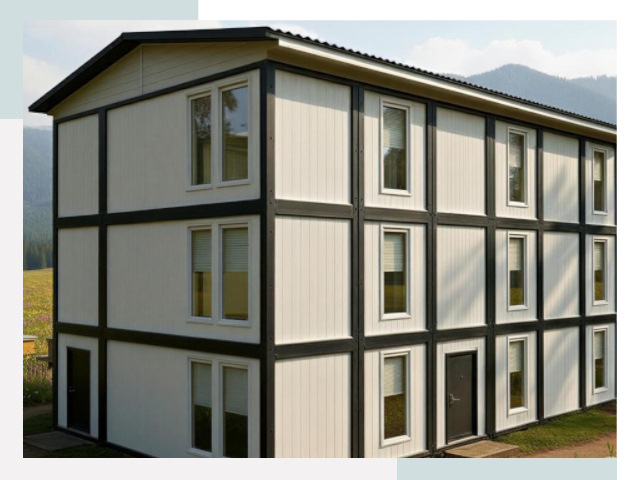 Модульные общежития в Краснотурьинске