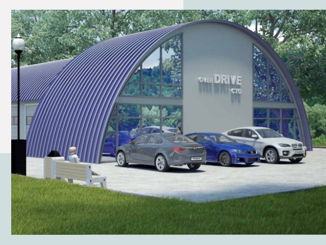 Монтаж ангаров и металлоконструкций от 638 руб.