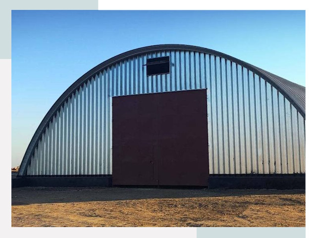 Арочные ангары в Краснотурьинске