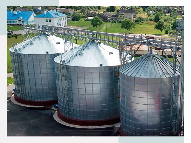 Металлические силосы в Краснотурьинске