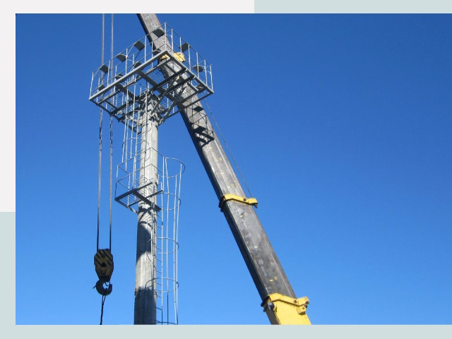 Монтаж осветительных мачт в Краснотурьинск от 638 руб.