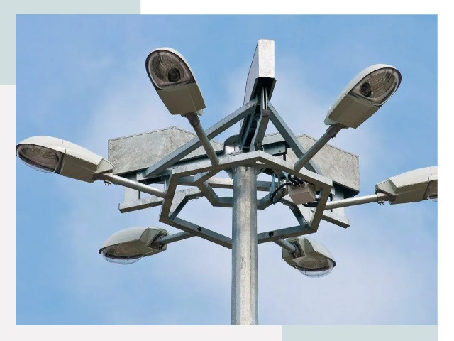 Монтаж осветительных мачт в Краснотурьинске