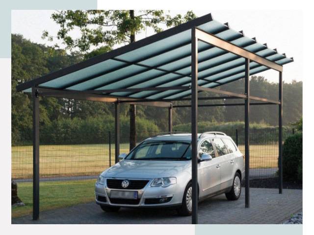 Навесы для автомобилей в Краснотурьинске