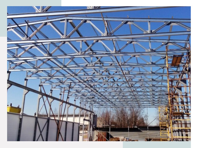 Металлокаркасы для складов в Краснотурьинске